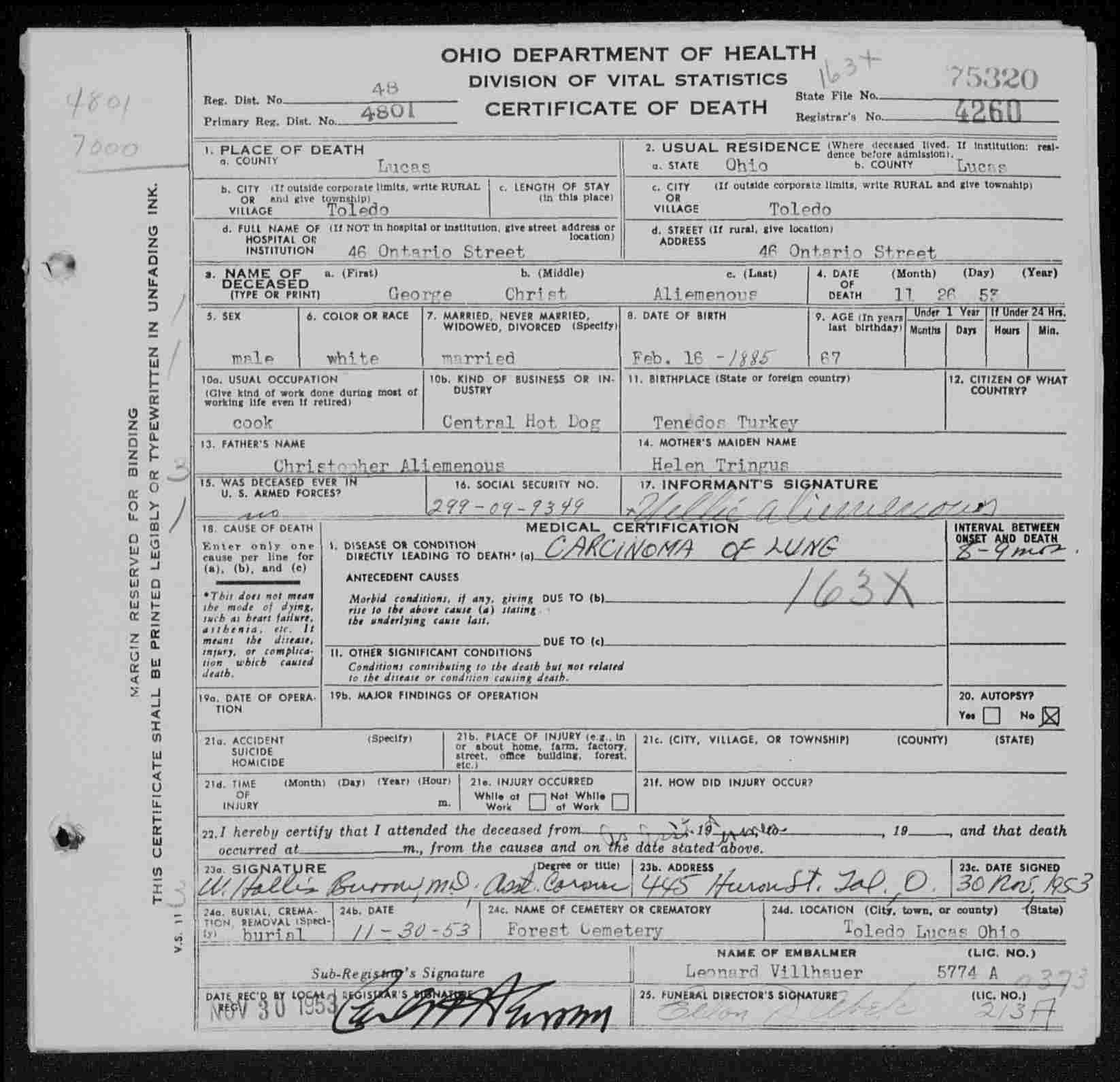 George C. Allemenos - death cert.jpg
