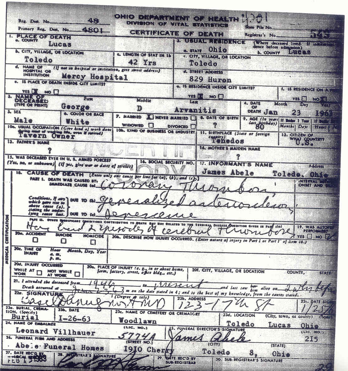 George D. Arvanitis h-o Anthepe Mingos s-o Dimitrios & Sophia Sinapides Arvanitis.jpg