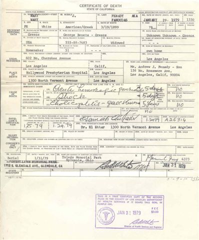 Marika Beneta Fenady's Death Cert..jpg