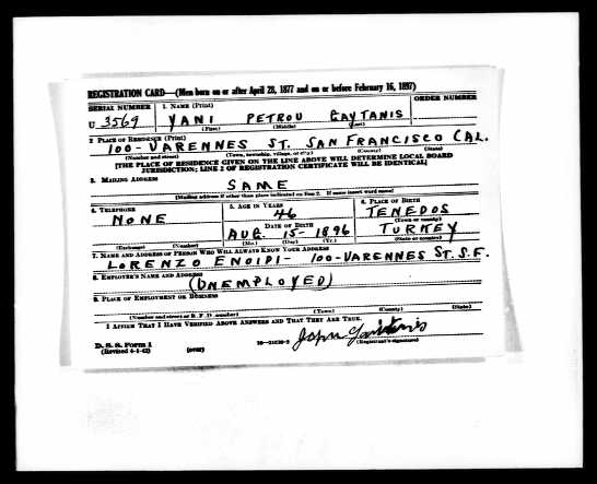 John P. Gaitanes draft reg. catf.jpg