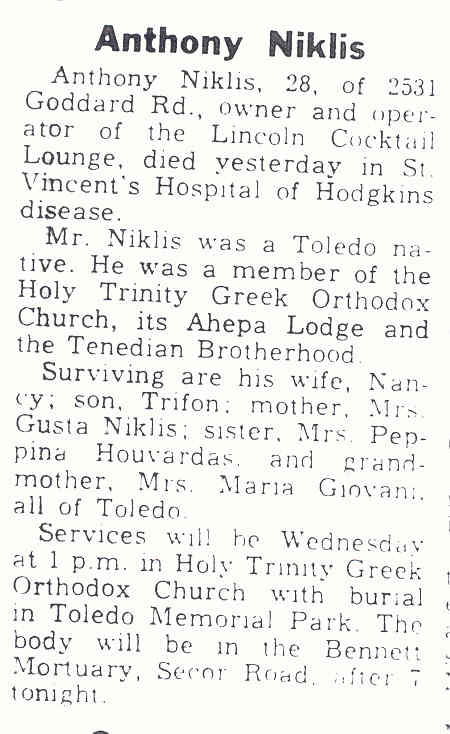 Anthony Niklis s-o Trifon & Constantina Giovanni Niklis h-o Nancy Hoyt d. 5-12-1963.jpg