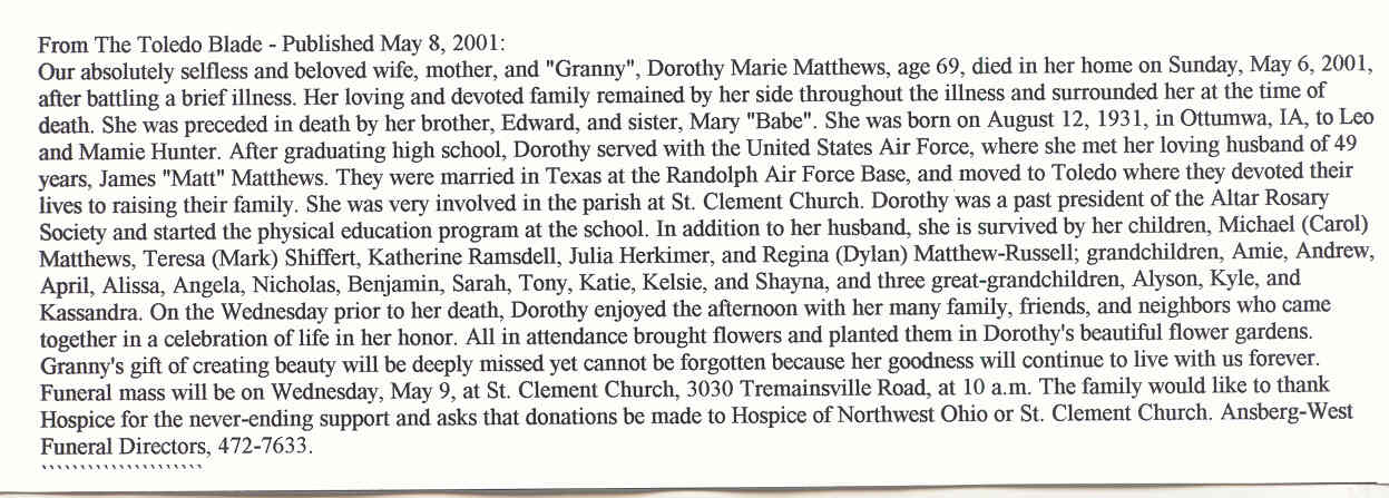 Dorothy M. Hunter Matthews w-o James Matthews d.5-6-2001.jpg