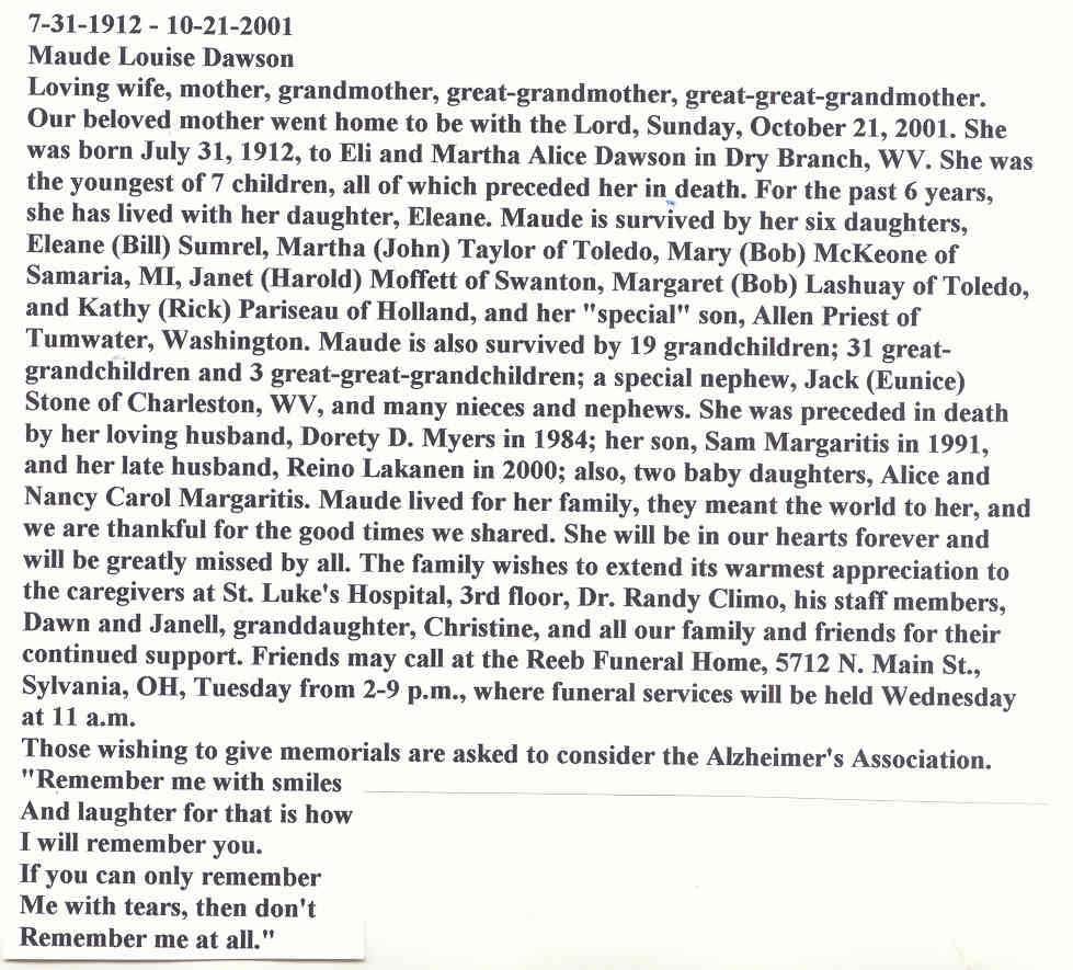 Maude Louise Dawson w-o Peter Margaritis d.10-21-2001.jpg