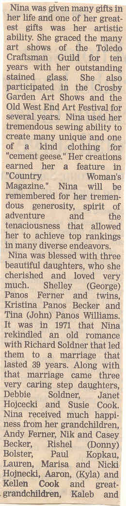 Nina Wittich Panos Soldner (former wife of George Panos) part 2.jpg