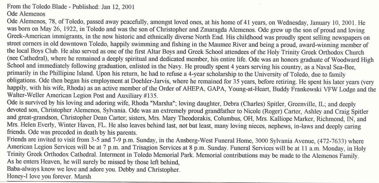 Odechefs 'Ode' Alemenos s-o Christopher & Zmaragda Alemenos h-o Rhoda Marsha d.1-10-2001.jpg