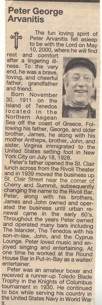 Peter G. Arvanitis s-o George D. & Anthepe Mingos Arvanitis h-o Mary Tzanakis d.5-10-2000 part 1.jpg