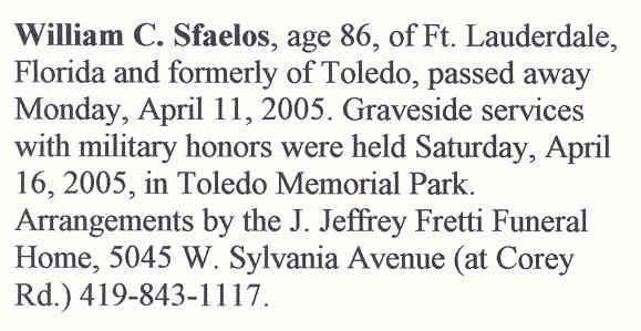 William C. Sfaelos s-o Constantine 'Gus' & Amalia Maas Sfaelos d. 4-11-2005.jpg