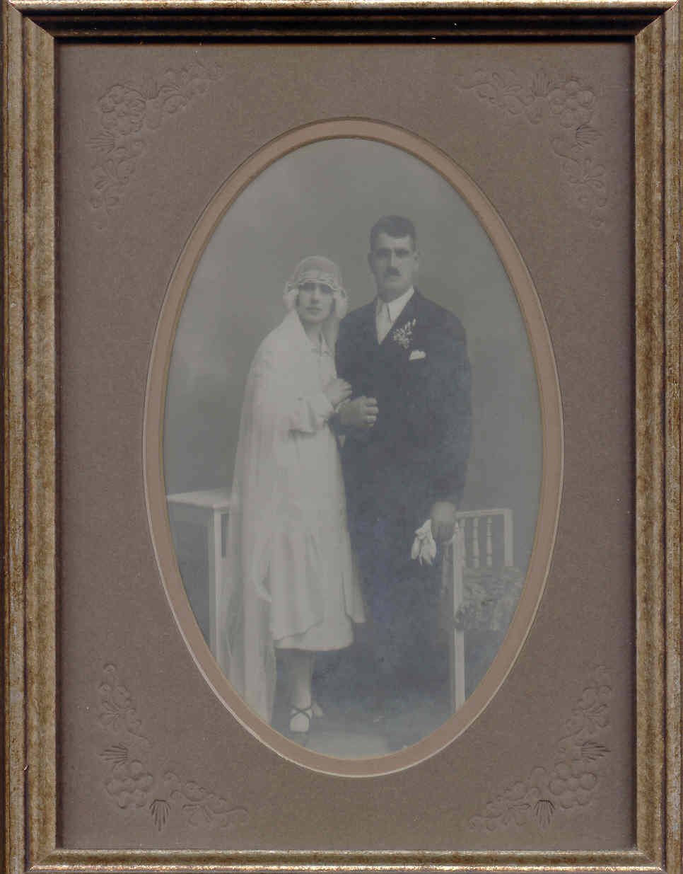 Alexandros & Zafera Mormanis Gangas Wedding - May 1927.jpg
