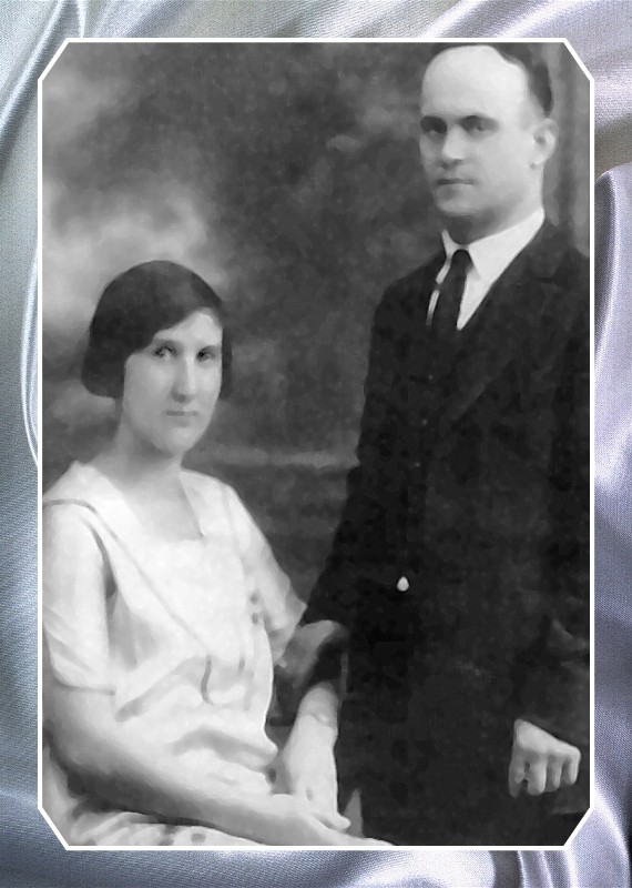 Gus Korakas & wife Alice Johnson wedding photo.jpg