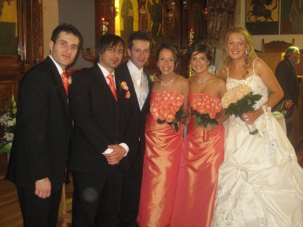 Kosta Tenedios, Peter Bousdoukos, Matthew Ziagas, Angela & Nikki Ziagas & bride Michelle Ziagas.jpg