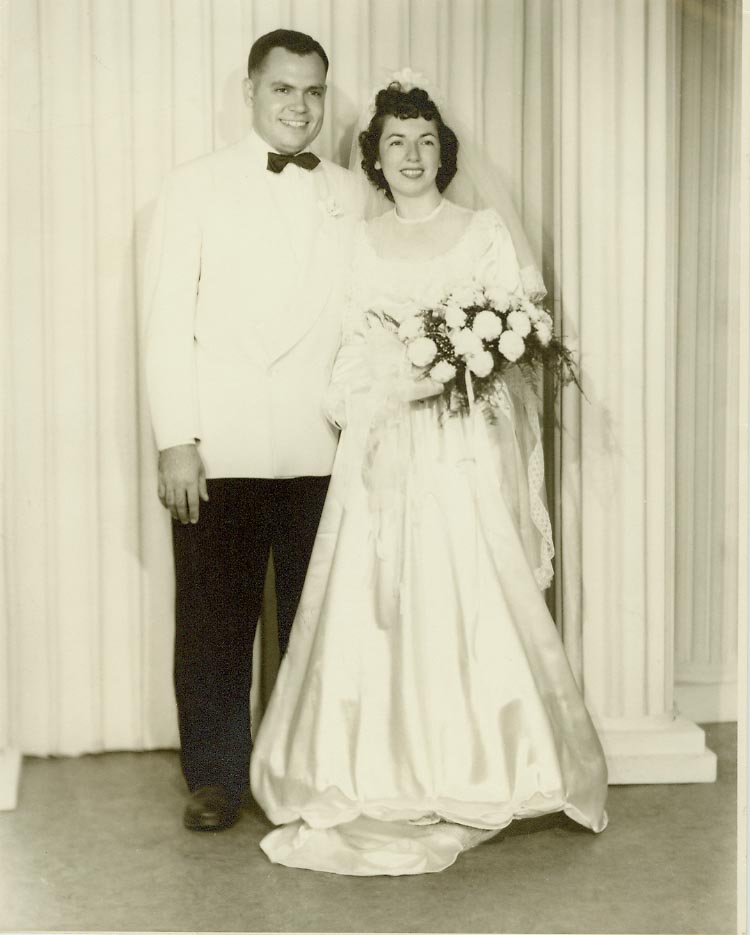 Michael & Christine Cherpas Skulas' Wedding 1950.jpg