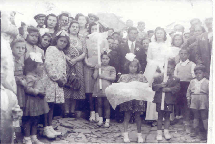 Wedding in Tenedos ca. 1955 - Elias Pavlis is boy far left.jpg